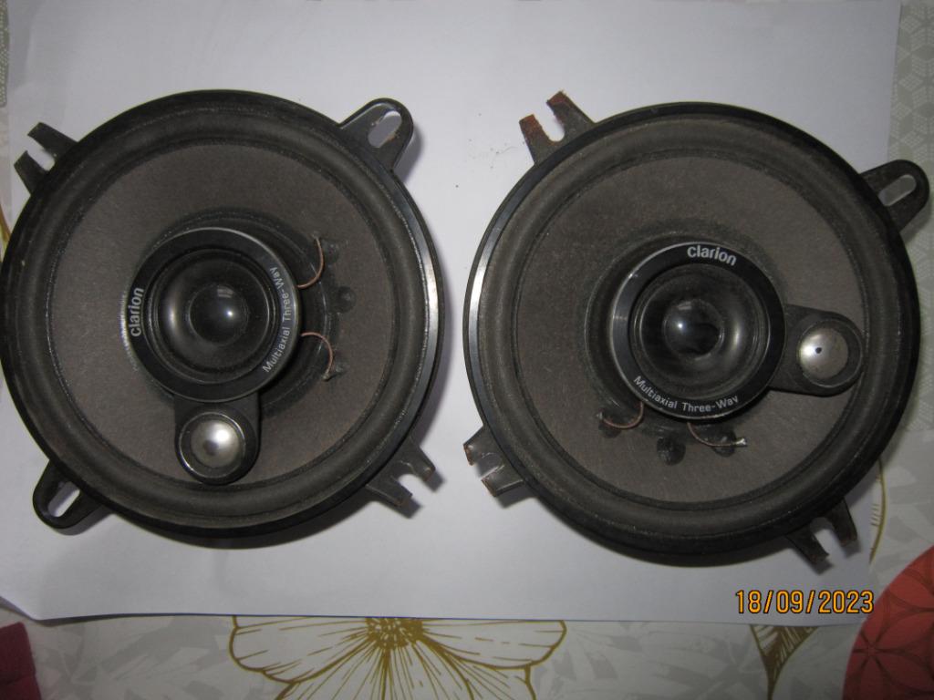 2 baffles auto clarion adam D, Auto diversen, Autoradio's, Ophalen, Zo goed als nieuw