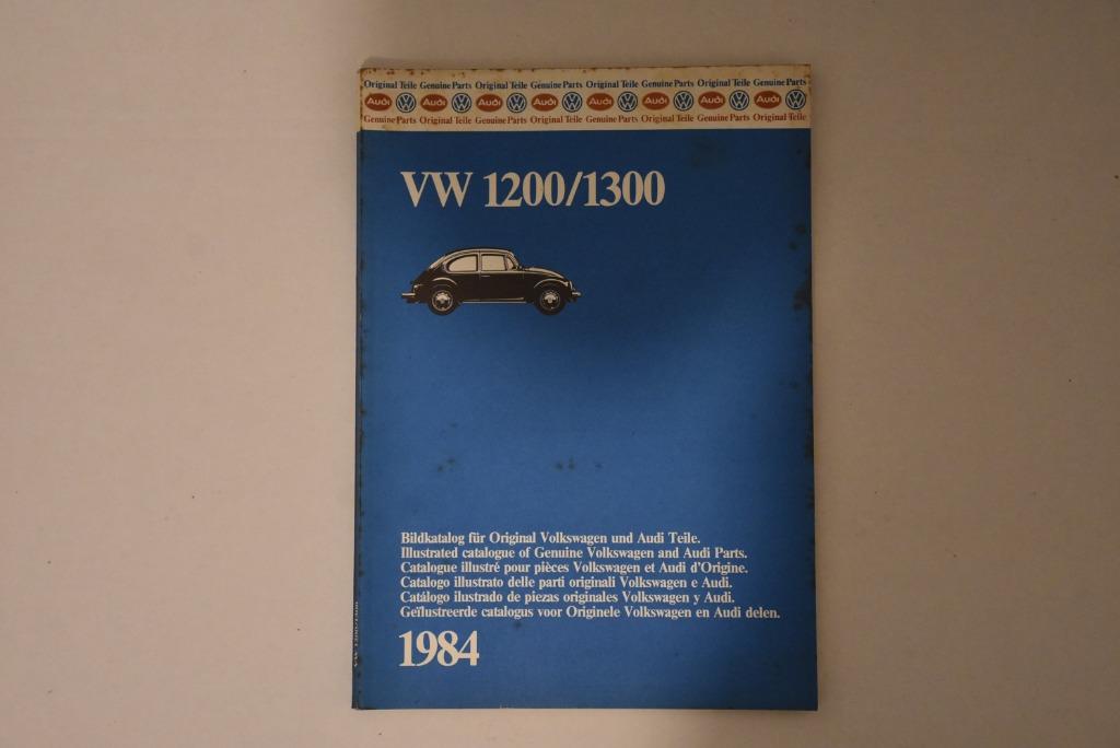 Catalogue de pièces d'origine VW coccinelle 1200-1300, Enlèvement ou Envoi, Comme neuf, Voitures