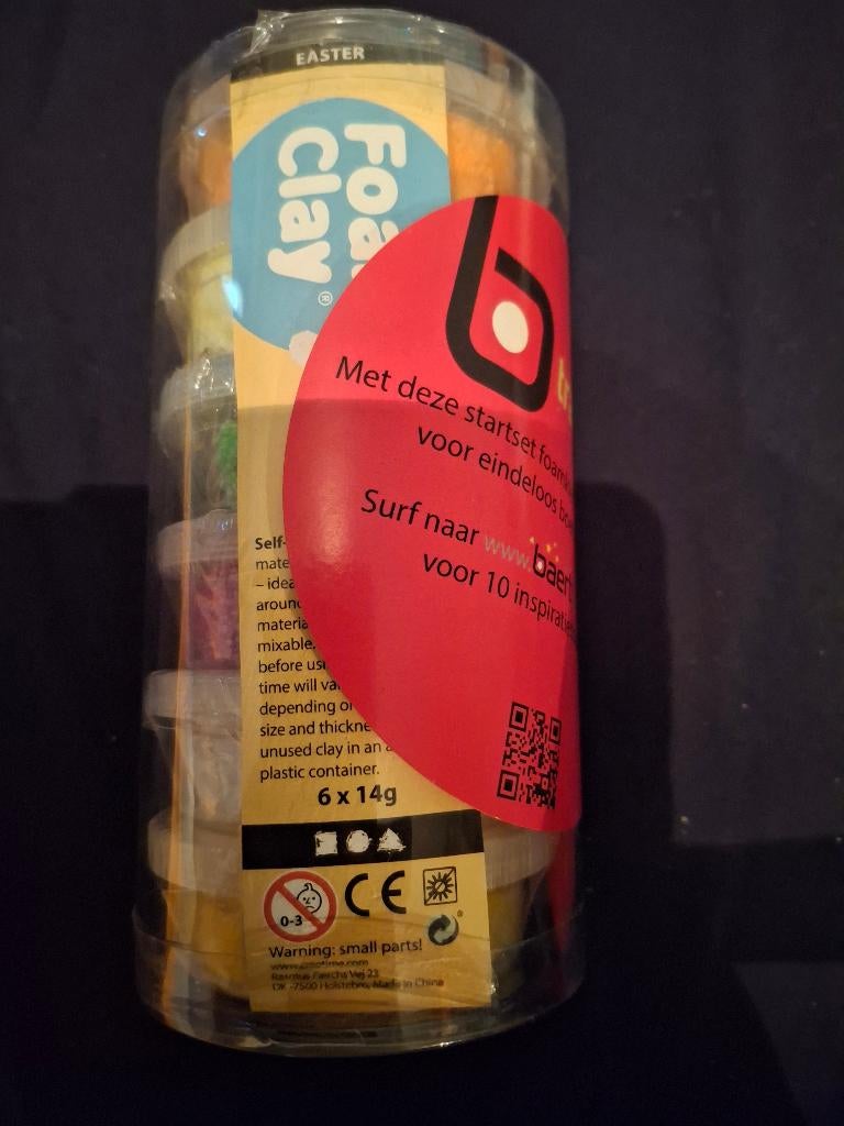 Baert startset Foamklei Foam Clay (6x 14gr), Ophalen of Verzenden, Nieuw