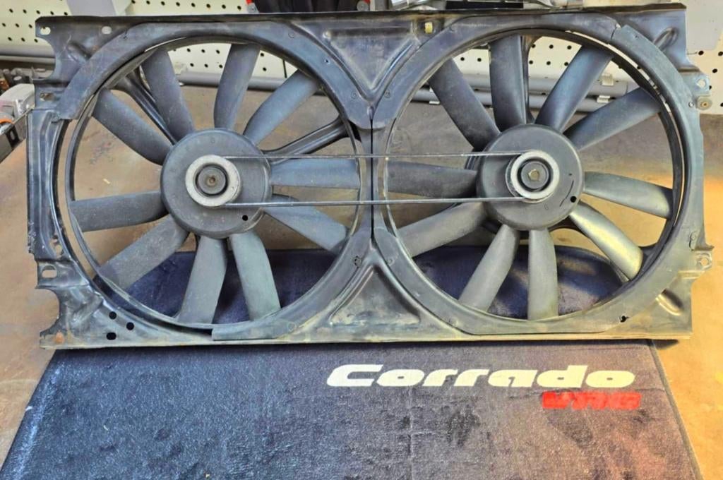 Double ventilo pour Passat vr6, Autos : Pièces & Accessoires, Moteurs & Accessoires, Enlèvement, Utilisé, Volkswagen