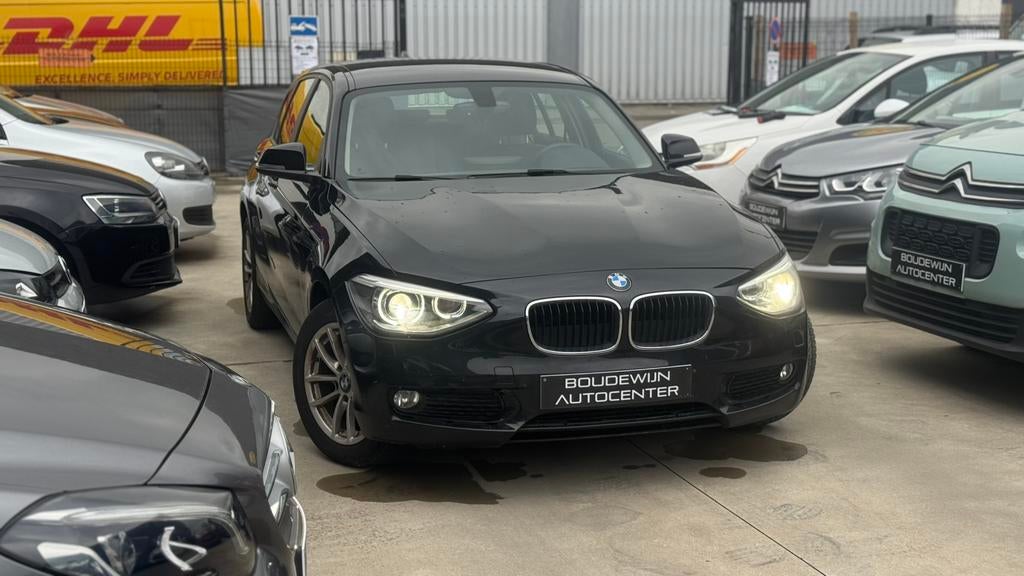 Bmw 1 Serie 116i 1.6Benzine  2014 170.xxxkm Garantie, Zwart, Zwart, 5 deurs, Electronic Stability Program (ESP)