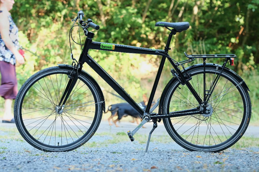 Vélo Beixo noir, Enlèvement, Comme neuf