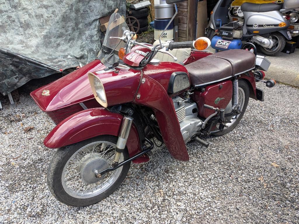 Moto side car mz, Motoren, Motoren | Zijspanmotoren, 250 cc