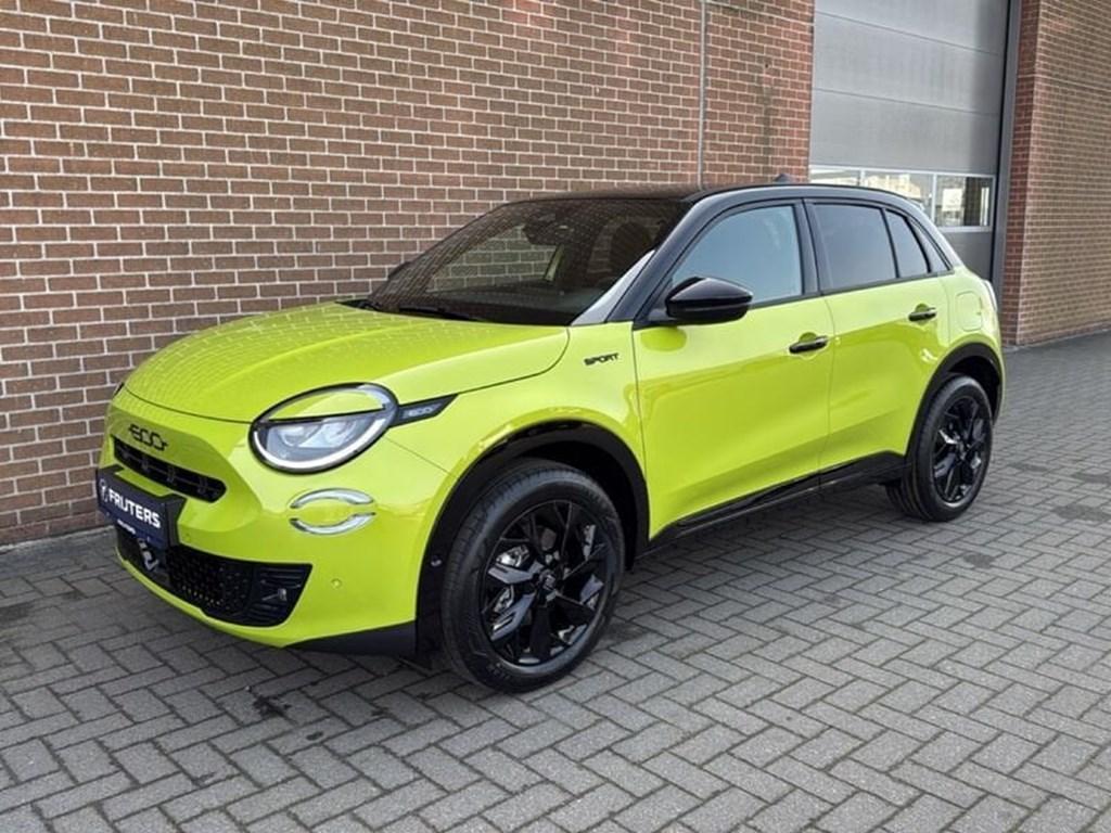 Fiat 600 (nieuw) Hybrid Sport 110PK, Automaat, Overige kleuren, 109 g/km, 100 pk