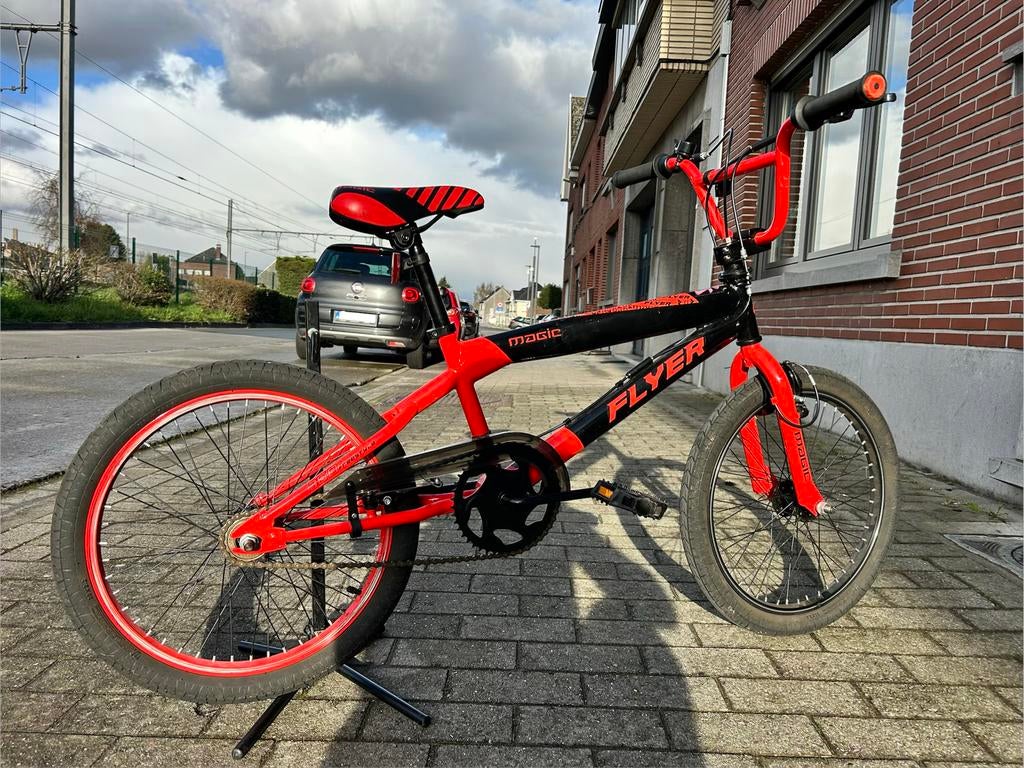 BMX in goede staat, Vélos & Vélomoteurs, Acier, Enlèvement, Utilisé, Repose-pieds