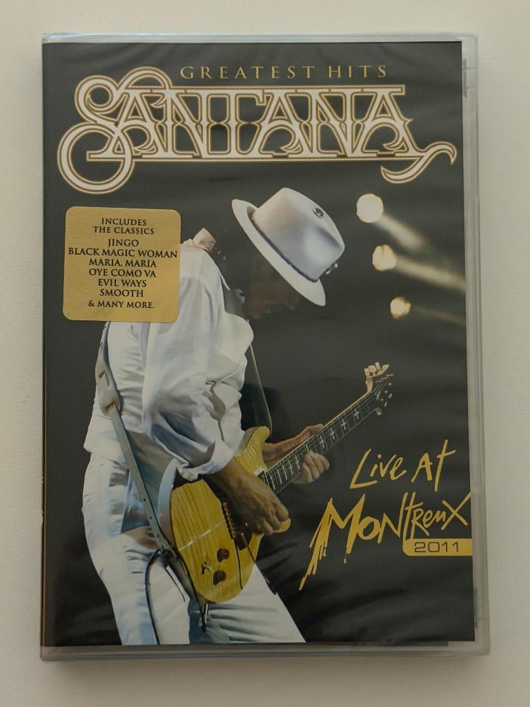 Santana – Greatest Hits (Live At Montreux 2011) 2-DVD Nieuw!, Alle leeftijden, Ophalen of Verzenden, Nieuw in verpakking, Muziek en Concerten