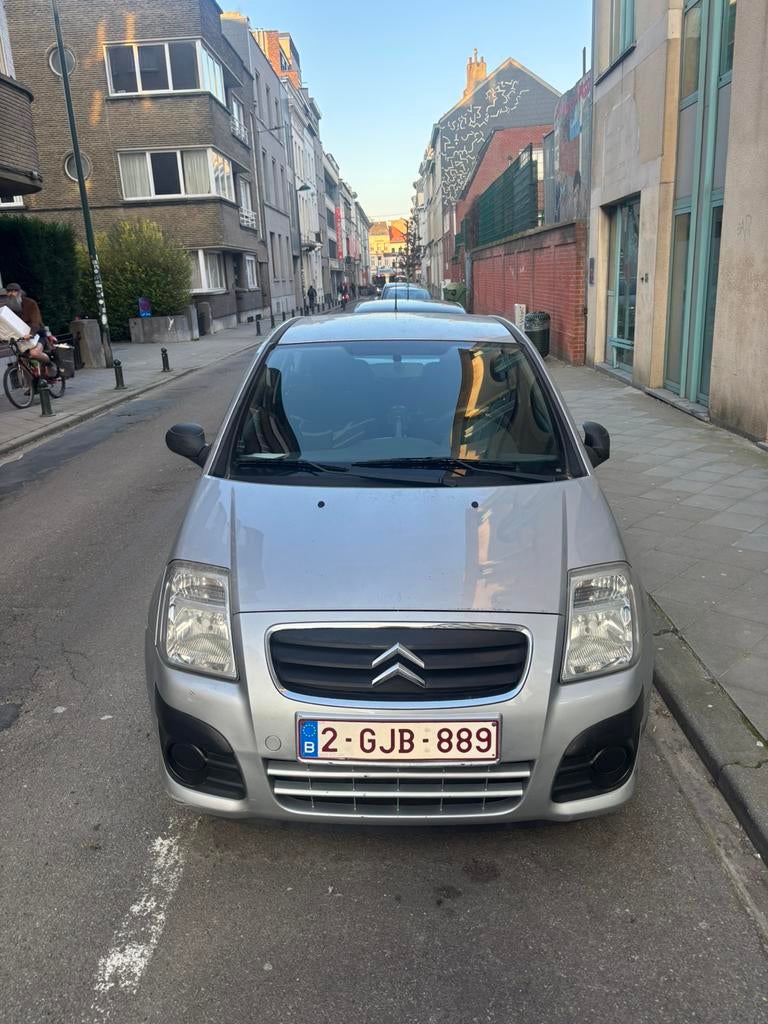 Citroën C2 grise 76 000km, Autos, Bluetooth, Argent ou Gris, Achat, C2