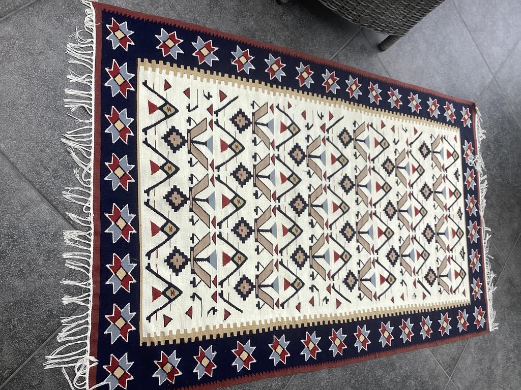 Authentiek oosters tapijt / kelim/Sharm el Sheikh/162x100 cm, Huis en Inrichting, Stoffering | Tapijten en Vloerkleden, Ophalen