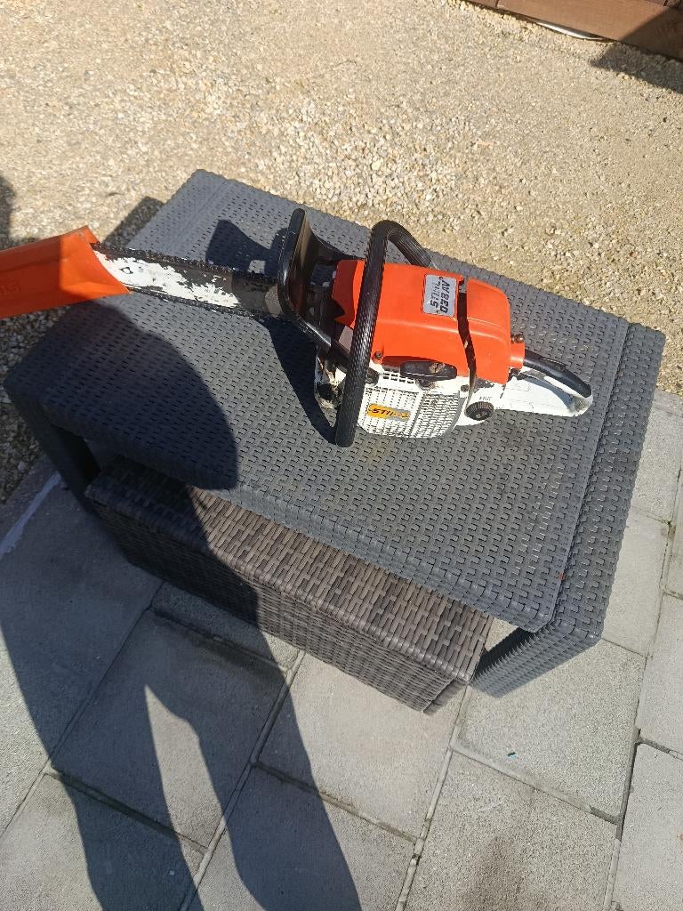 Tronçonneuse, Jardin & Terrasse, Enlèvement, Utilisé, Autres types, Stihl
