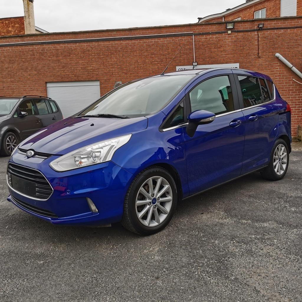 Ford B-Max Eco Boost Titanium 2017, Auto's, Ford, Particulier, B-Max, ABS, Adaptive Cruise Control, Airbags, Bluetooth, Boordcomputer
