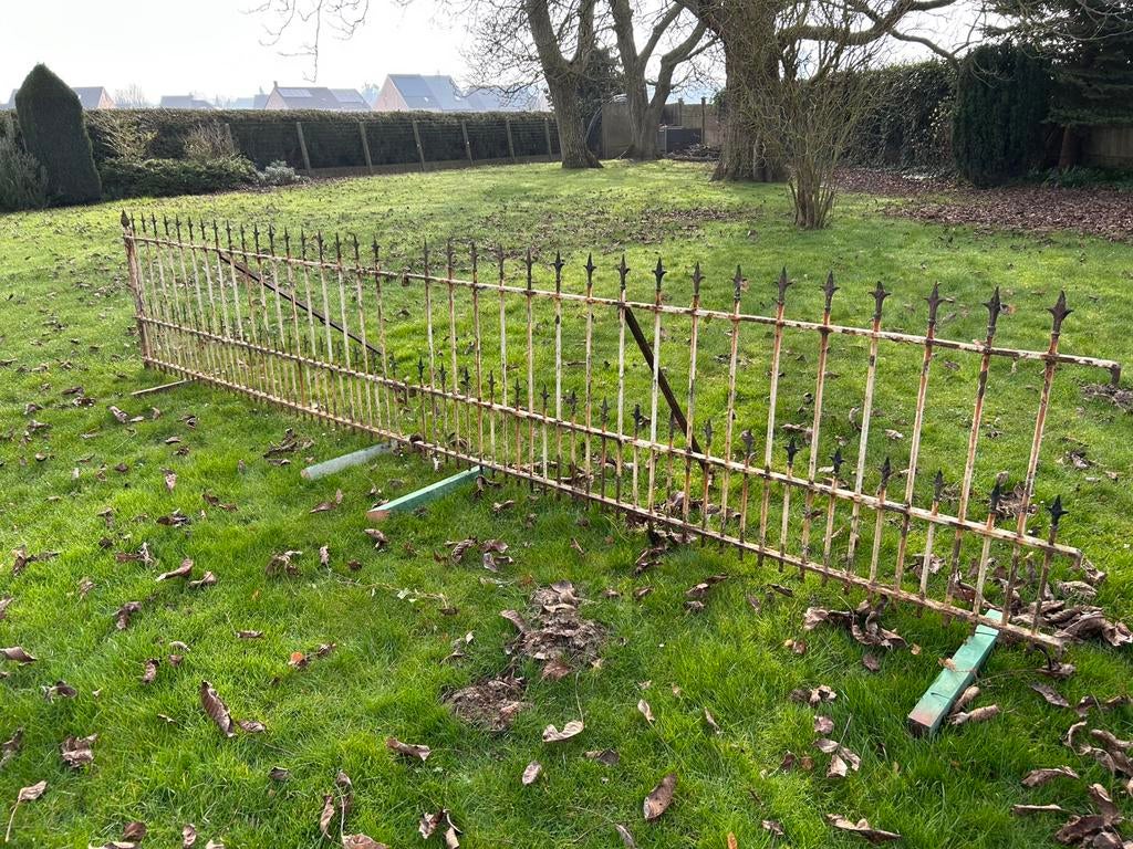 Portail en fer forgé, Enlèvement, Utilisé, Fer, Clôture barrée