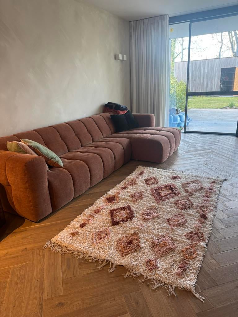 Tapijt tapis petit Inez pink 180 x 120 cm, Enlèvement, Comme neuf