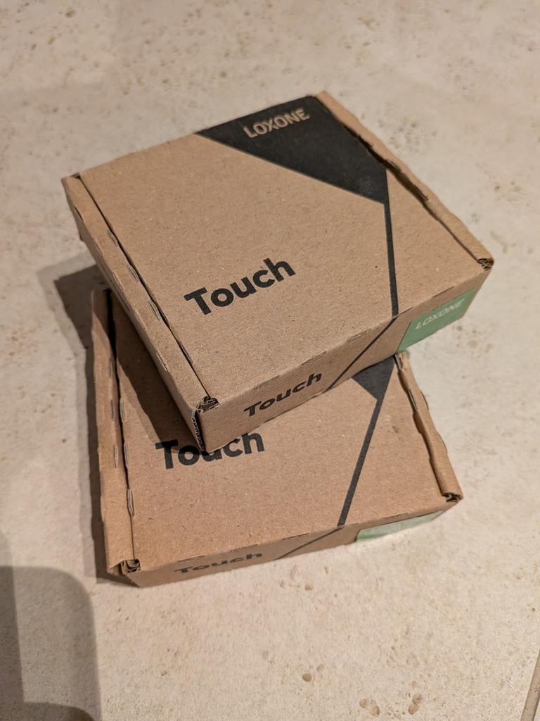 2x Loxone Touch Tree white schakelaar loxone 100221, Doe-het-zelf en Bouw, Ophalen, Schakelaar