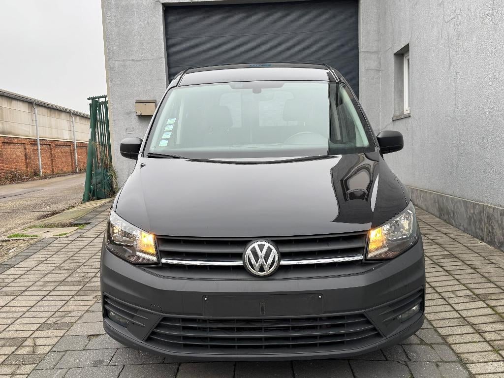 VW CADDY MAXI 1.4 TGI CNG+BENZINE 2020 LICHTE VRACHT 90000KM, Cuir, Euro 6, Entreprise, 2 places