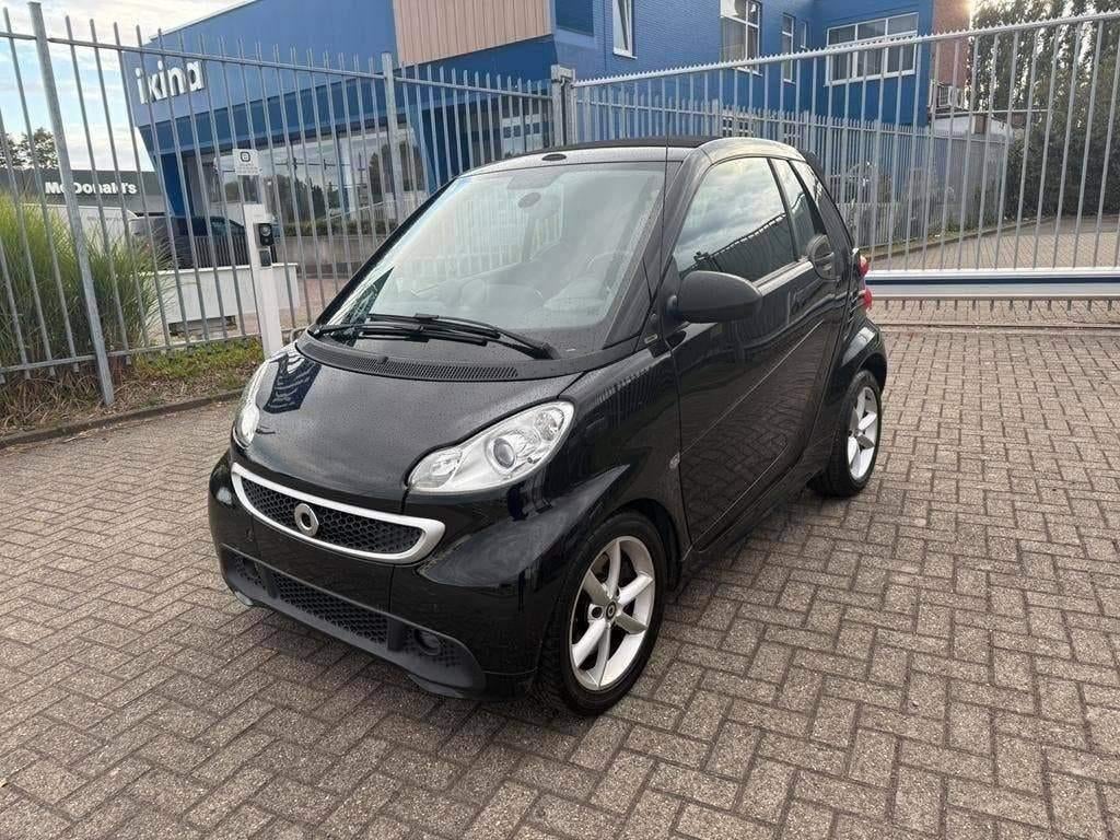 SMART FOR TWO / 1.0 TURBO / CABRIOLET/ LEZ OK, Automaat, Euro 5, Achterwielaandrijving, Zwart