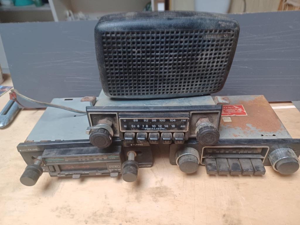 Oldtimer autoradio’s, Auto diversen, Autoradio's, Ophalen of Verzenden, Gebruikt