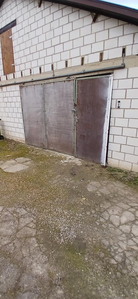 Poort  hout / metaal, Tuin en Terras, Ophalen, Hout