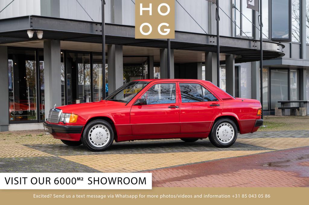 Mercedes-Benz 190 E 1.8, Autos, Rouge, Achat, 4 portes, Entreprise