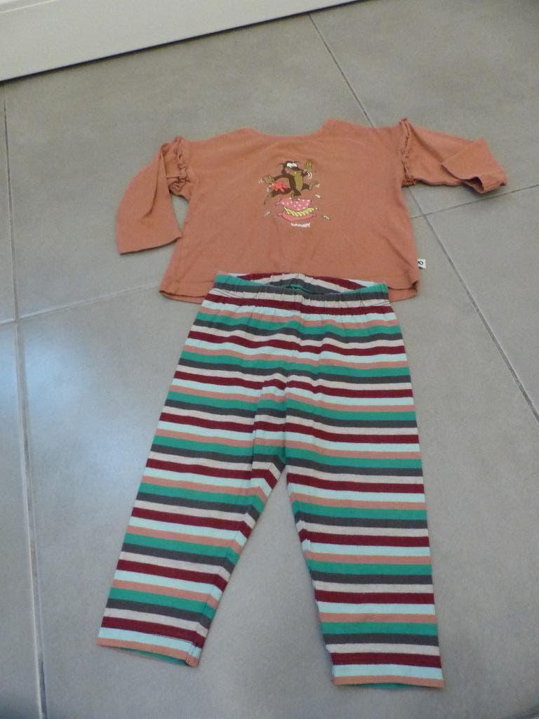 Woody pyjama meisje - maat 74, Kinderen en Baby's, Babykleding | Maat 74, Zo goed als nieuw, Meisje, Nacht- of Onderkleding, Ophalen of Verzenden