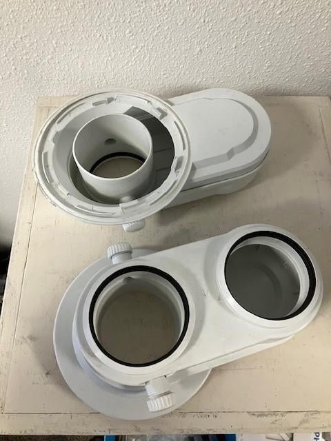 238. Nefit Bosch adapter rookgasafvoer, Hobby en Vrije tijd, Overige Hobby en Vrije tijd, Nieuw, Ophalen of Verzenden