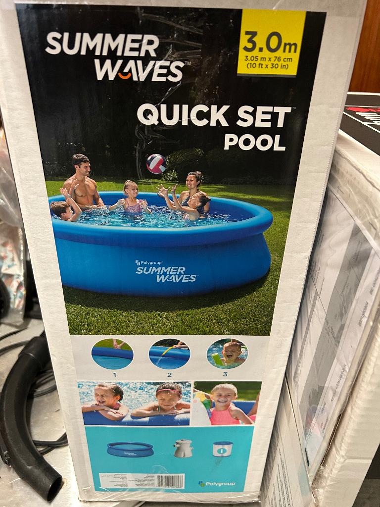 PISCINE GONFLABLE, Tuin en Terras, Zwembaden, Ophalen, Minder dan 80 cm, Opblaaszwembad, Rond