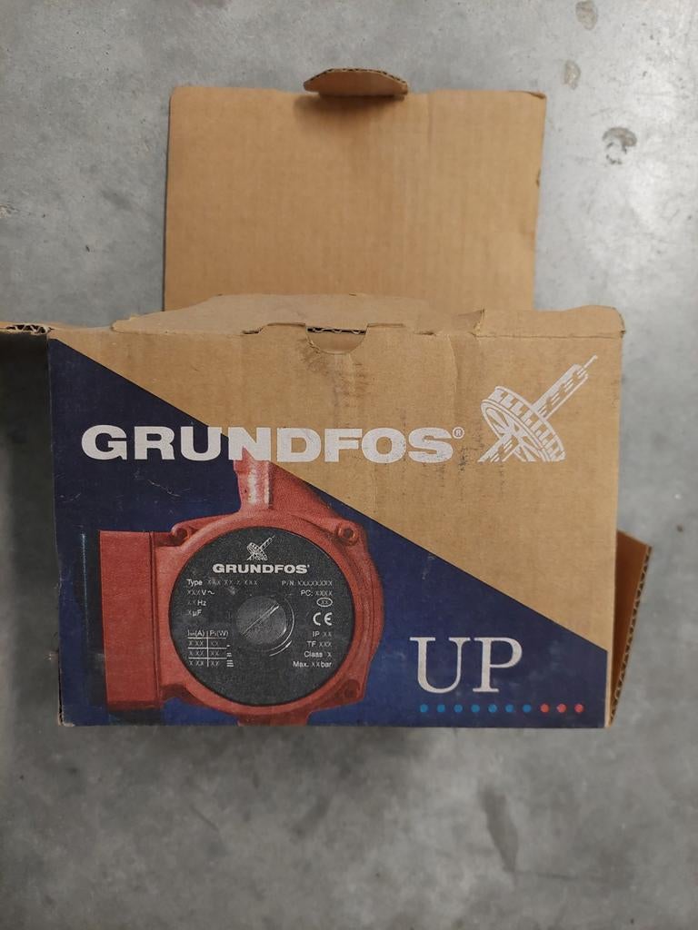 Circulatiepomp voor verwarming. GRUNFOS, Ophalen