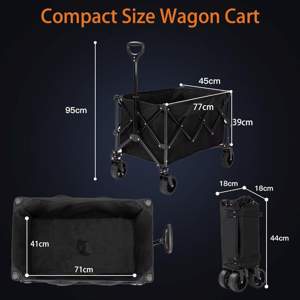 Chariot à bras pliable | LIVRAISON GRATUITE, Caravanes & Camping, Chariots, Neuf, -, RYGEO, -