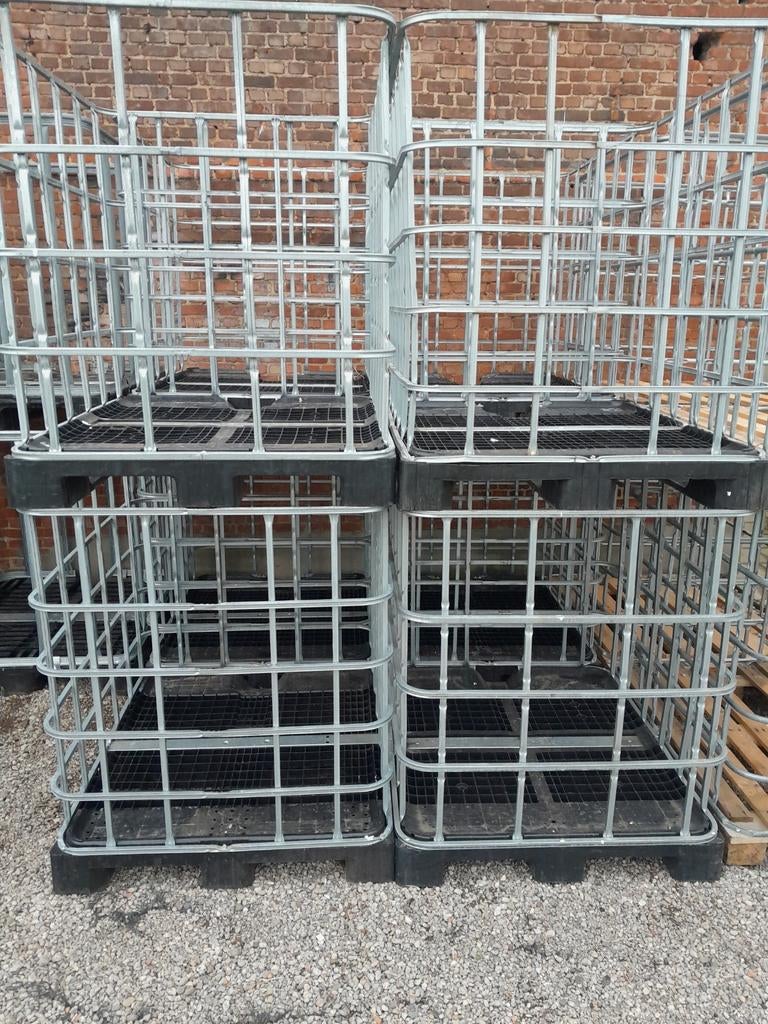 Ibc kooien met plastieken of houten bodem als nieuw, Enlèvement