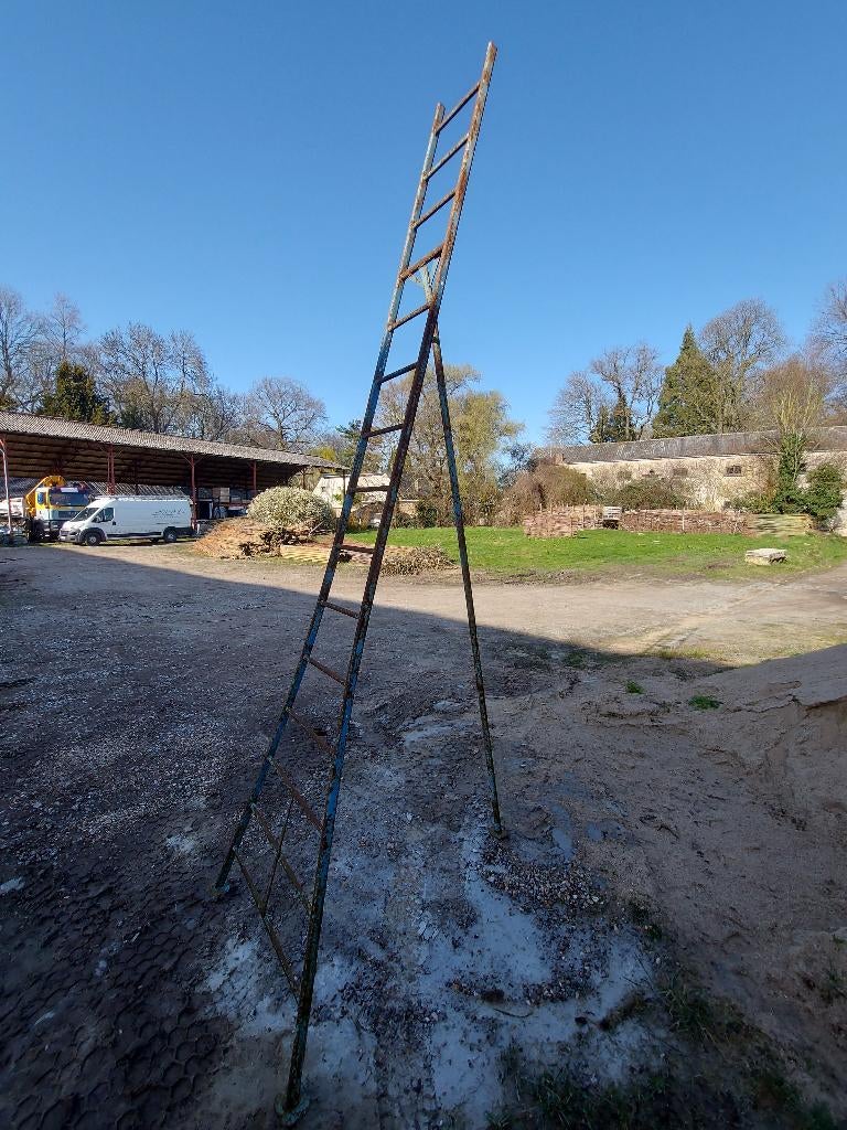 Fruitplukladder van vroeger, Tuin en Terras, Hand-tuingereedschap, Gebruikt, Overige soorten, Ophalen