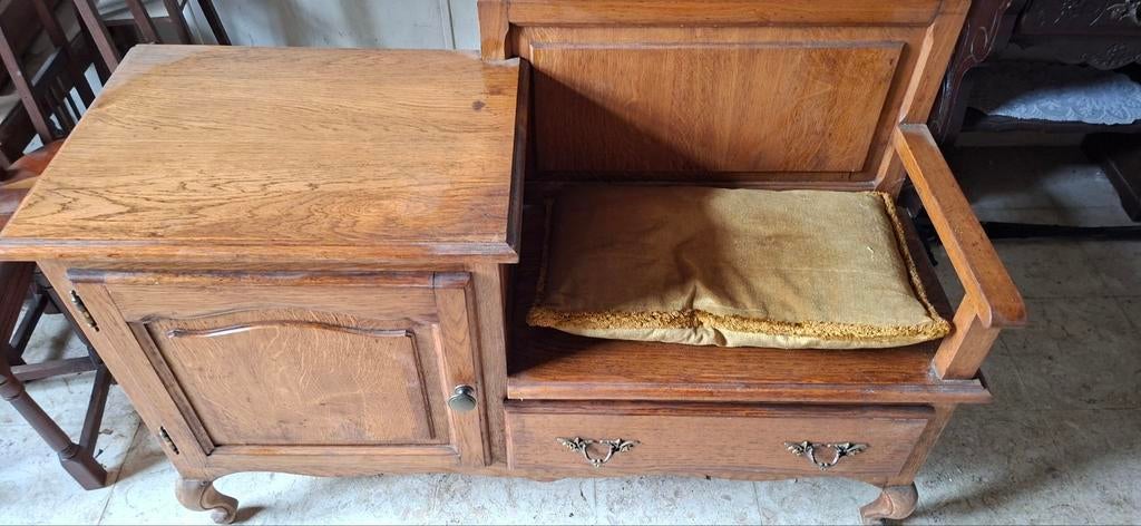 Inkom kast - zitbank, Ophalen