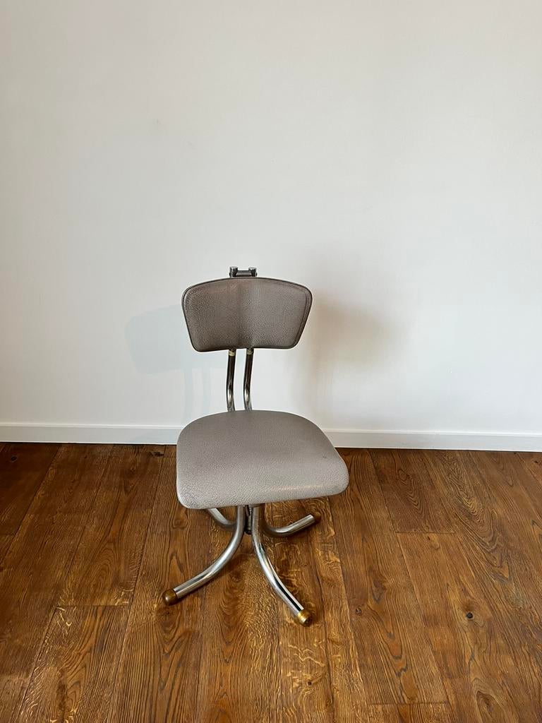 Stoeltje met verstelbare rug, Huis en Inrichting, Stoelen, Ophalen, Gebruikt, Overige kleuren, Industriële look