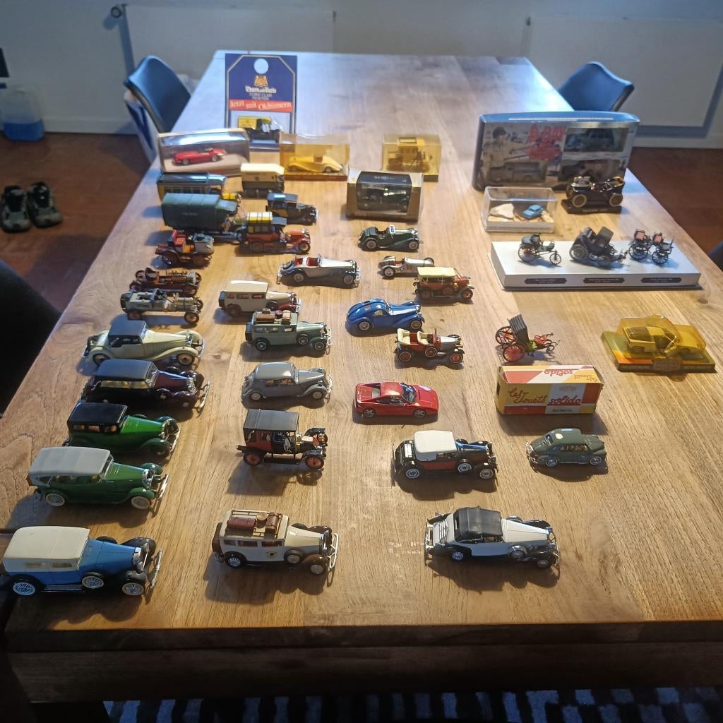 miniatuur auto, Ophalen, Gebruikt, Auto