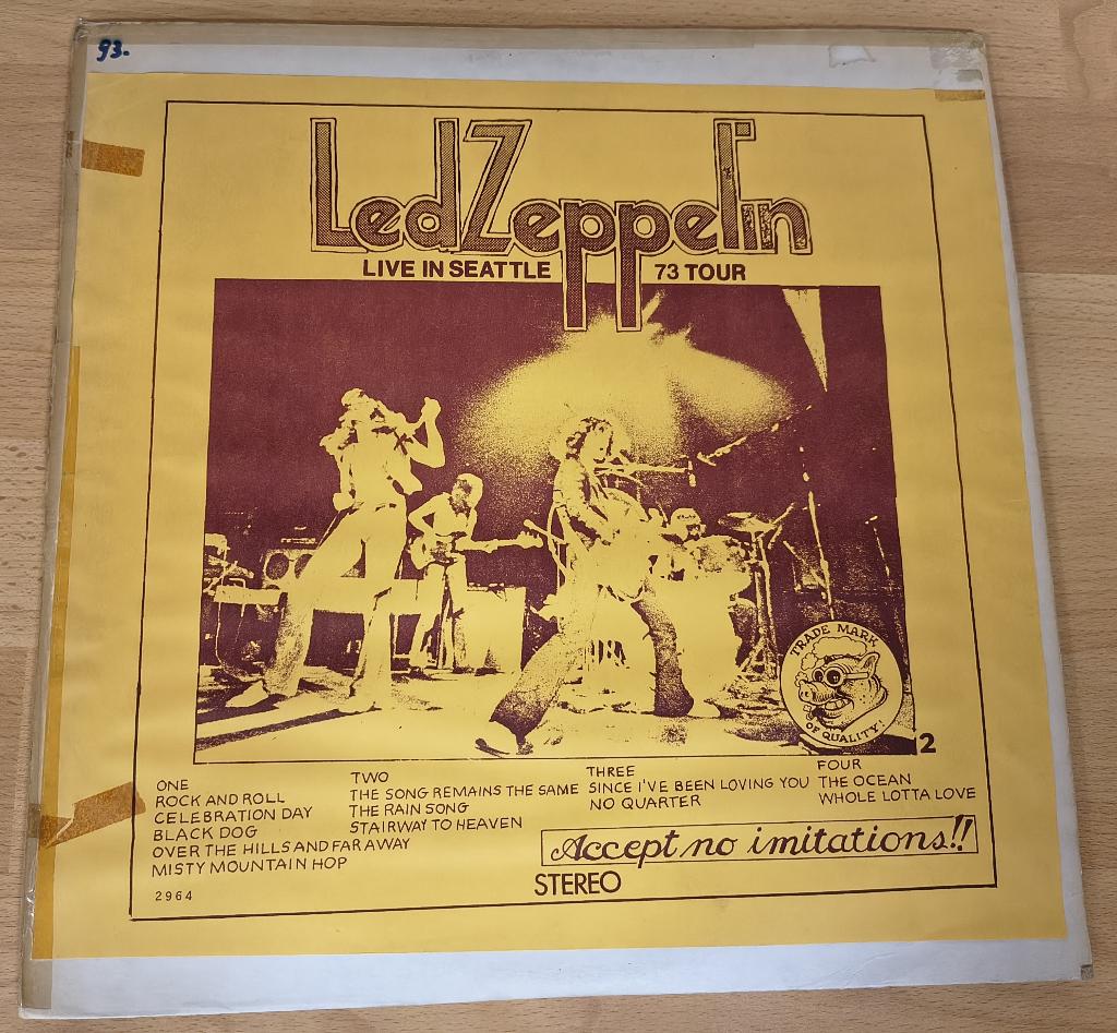 Led Zeppelin - Live in Seattle 73 Tour, Ophalen of Verzenden, Gebruikt