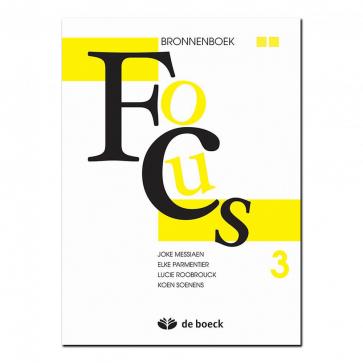 Bronnenboek Focus 3 – Nederlands – Uitgeverij De Boeck nv, Boeken, ASO, Ophalen of Verzenden, Zo goed als nieuw, De Boeck nv