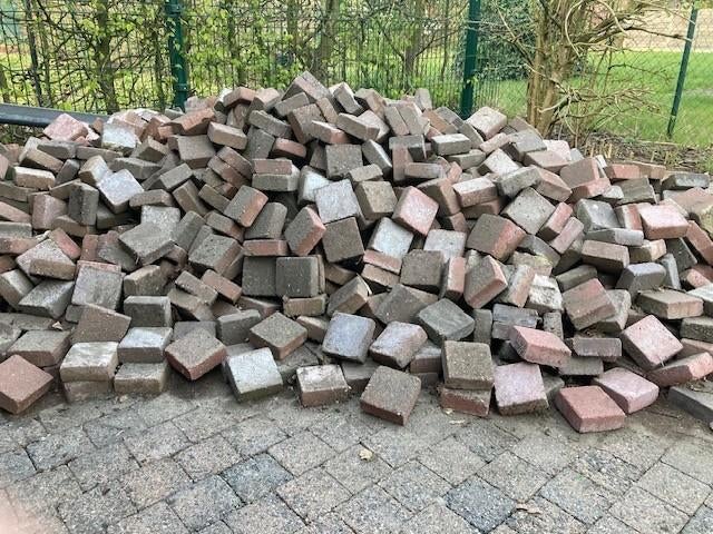 Klinkers, Tuin en Terras, Tegels en Klinkers, Ophalen, Overige materialen, Gebruikt, Klinkers