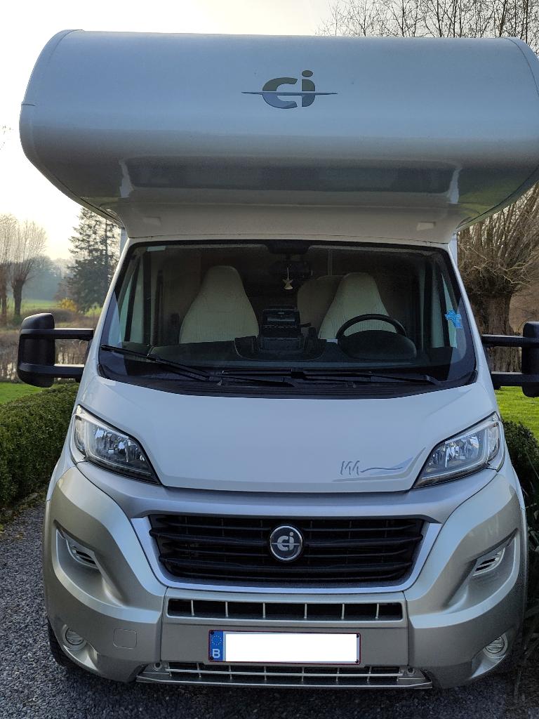 Motorhome Ci Magis 77 Collector, Fiat 130ch, 48.000km, Siège de train, Autres marques, 6 à 7 mètres, Fiat