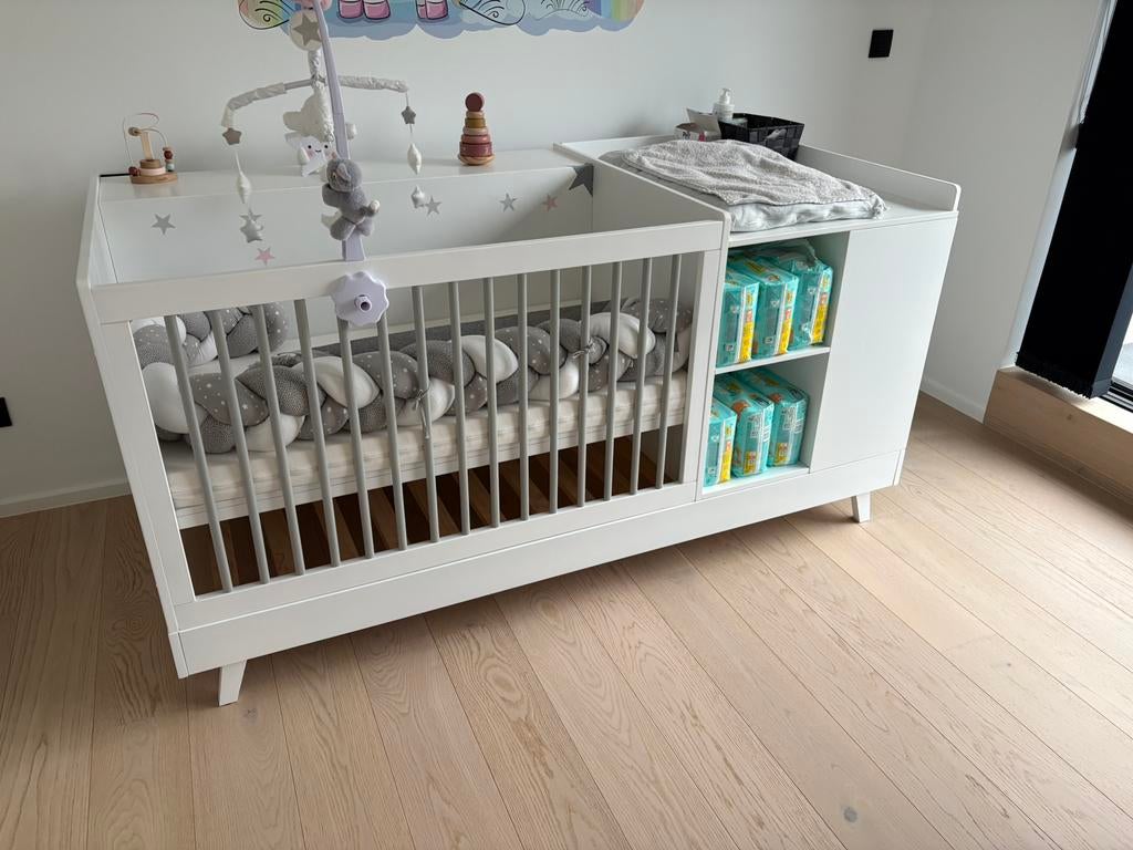 Lit evolutif 60x120 - 90x190, Ophalen, Zo goed als nieuw