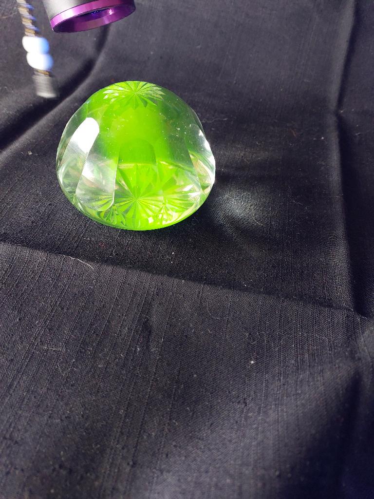 ANCIEN PRESSE PAPIER  SULFURE URANE, Enlèvement ou Envoi