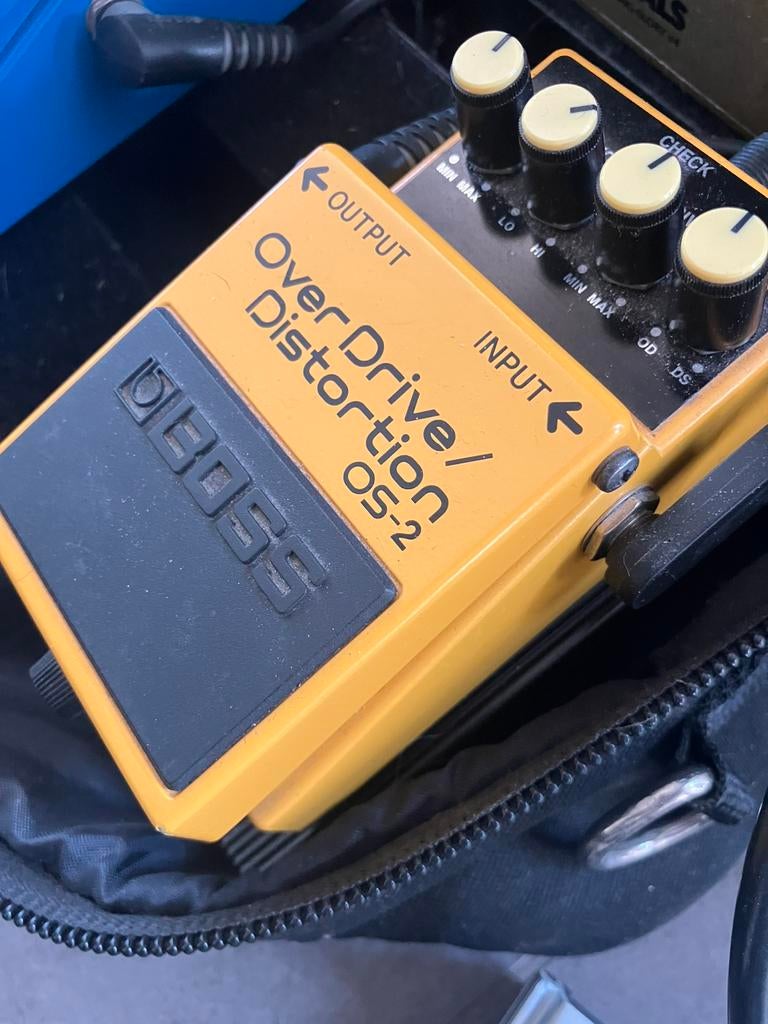 Boss os-2 overdrive/distortion, Enlèvement ou Envoi, Utilisé, Distortion, Overdrive ou Fuzz