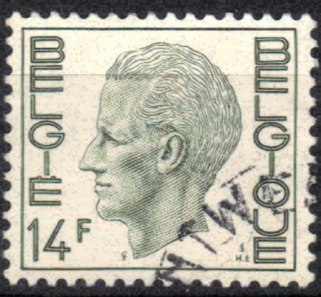 Belgie 1976 - Yvert 1818/OBP 1823 - Koning Boudewijn (ST), Postzegels en Munten, Verzenden, Gestempeld, Gestempeld