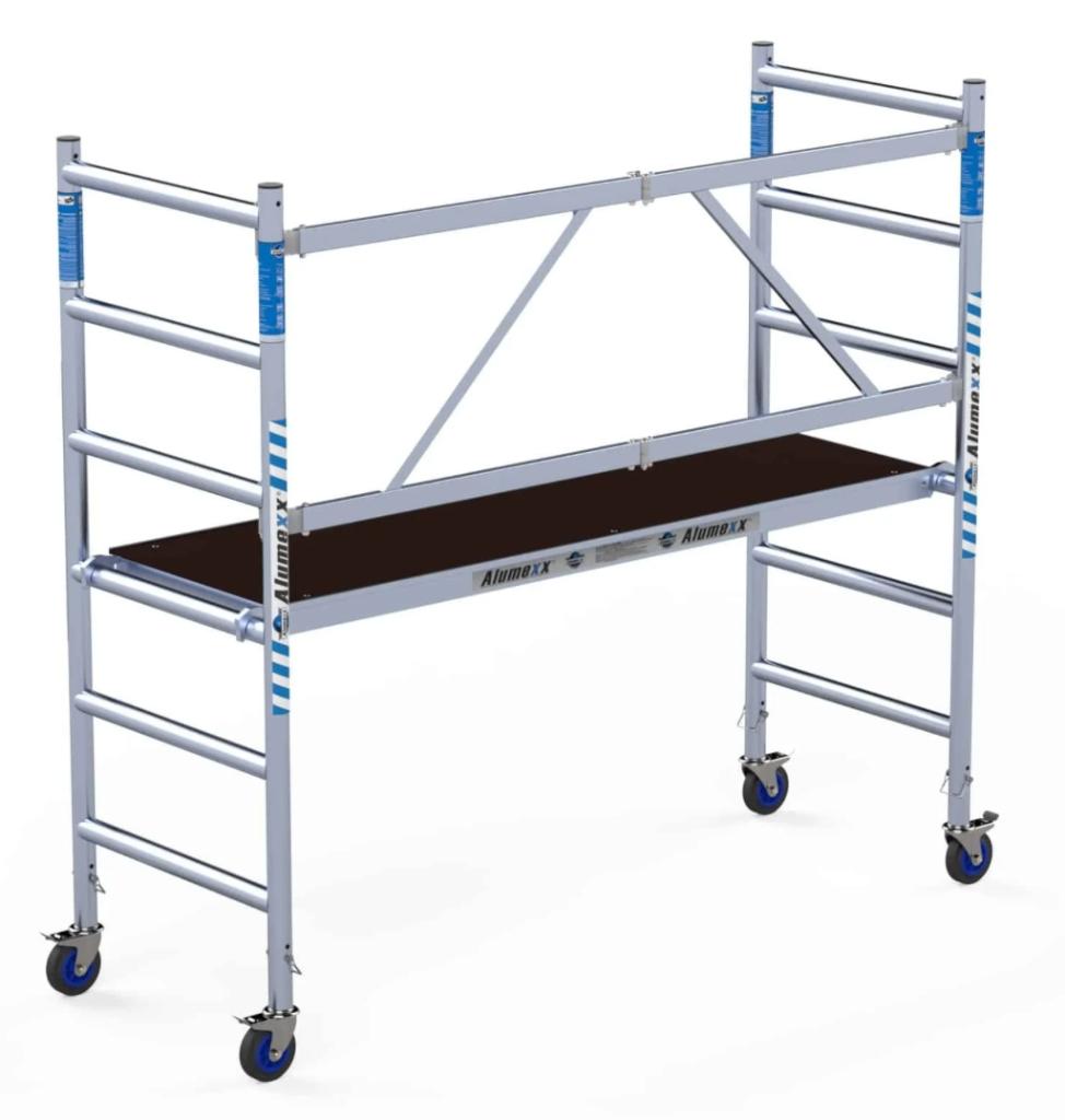 stelling / steiger te huur, Doe-het-zelf en Bouw, Steigers, Ophalen