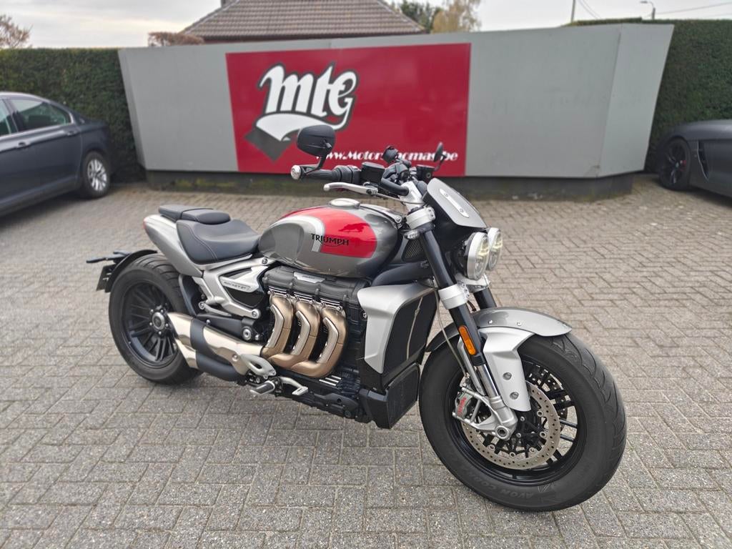 Triumph Rocket R 2023 8dkm, 2500 cc, Motorrijbewijs A, Bedrijf, 3 cilinders