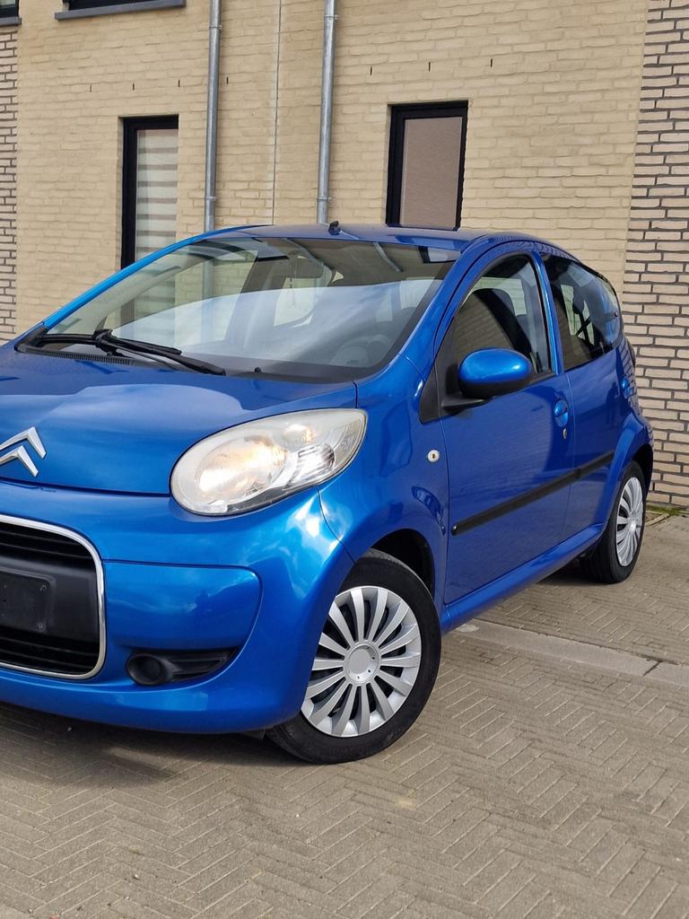 Citroën C1 1.0 Vti Benzine 2011 Jaar, Auto's, Citroën, Voorwielaandrijving, 50 kW, Zwart, Blauw