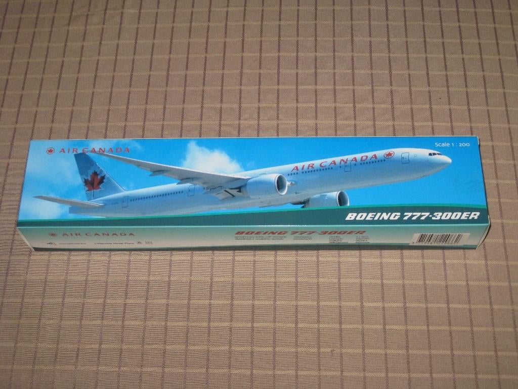 Schaalmodel 1:200 Air Canada Boeing 777-300ER, Ophalen, Schaalmodel