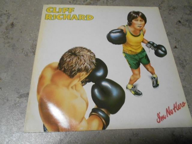 LP - Cliff Richard - Je ne suis pas un héros, CD & DVD, Vinyles | Pop, Enlèvement ou Envoi, Comme neuf