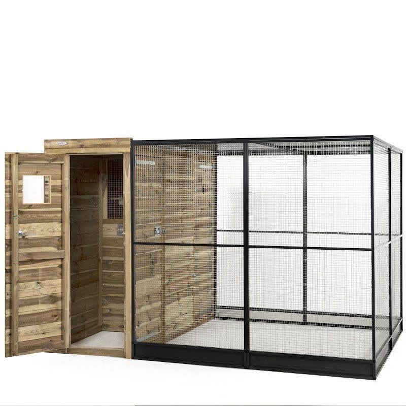 Volière R9 links, Dieren en Toebehoren, Ophalen of Verzenden, Nieuw, Aluminium, Volière