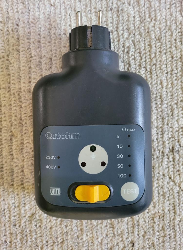 Contrôleur mesureur de terre et de continuité CATOHM DT-200, Enlèvement ou Envoi, Comme neuf, Électricité