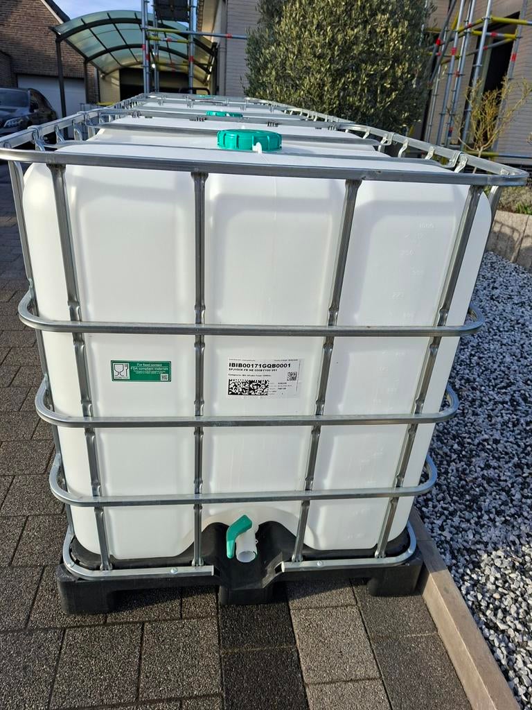Ibc container, regenton, watervat 1000 liter, Dieren en Toebehoren, Stalling en Weidegang