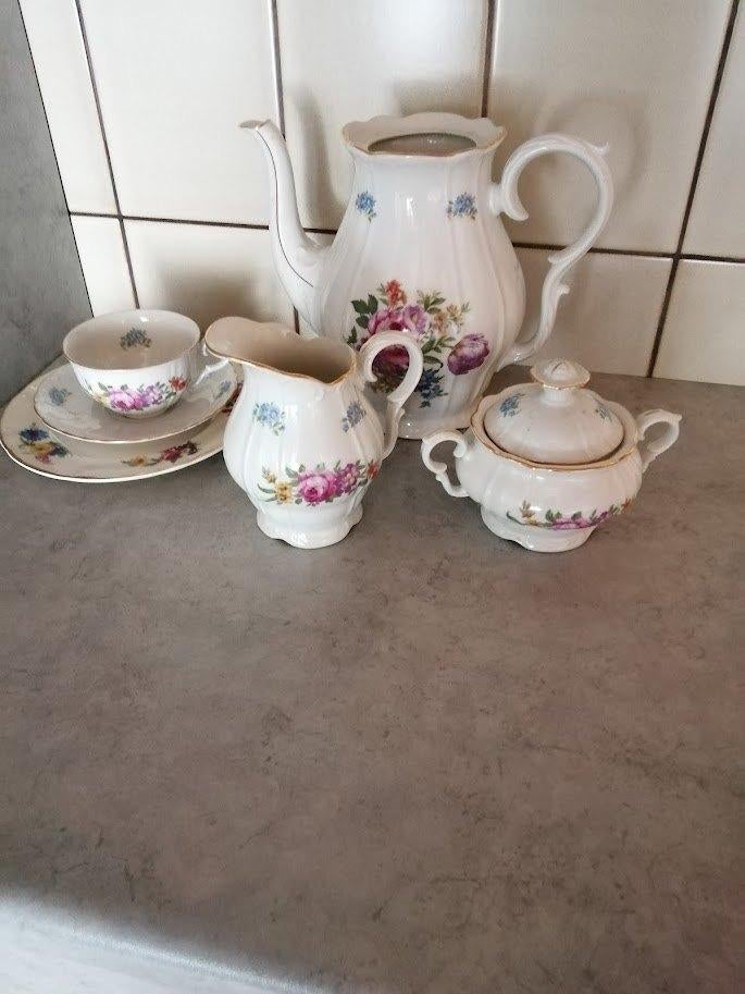 antiek koffieservies Boch La Louviere, Antiek en Kunst, Ophalen