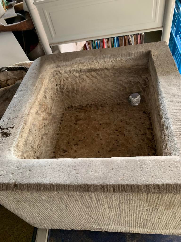 Abreuvoir en pierre bleue, Moins de 30 cm, Pierre, Enlèvement, Balcon